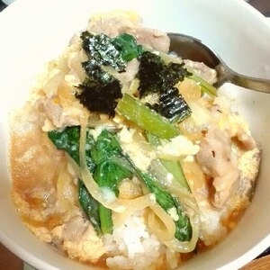 豚こま肉で☆他人丼